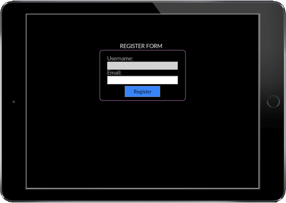 register form